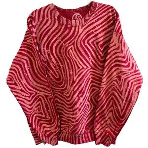 Topography - Burgundy L + 2XL (Crewneck)